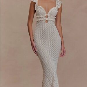 Meshki Ezra Lace Maxi Dress